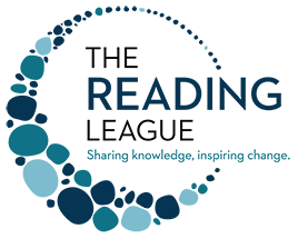 The Reading League logo: Sharing knowledge, inspiring change.